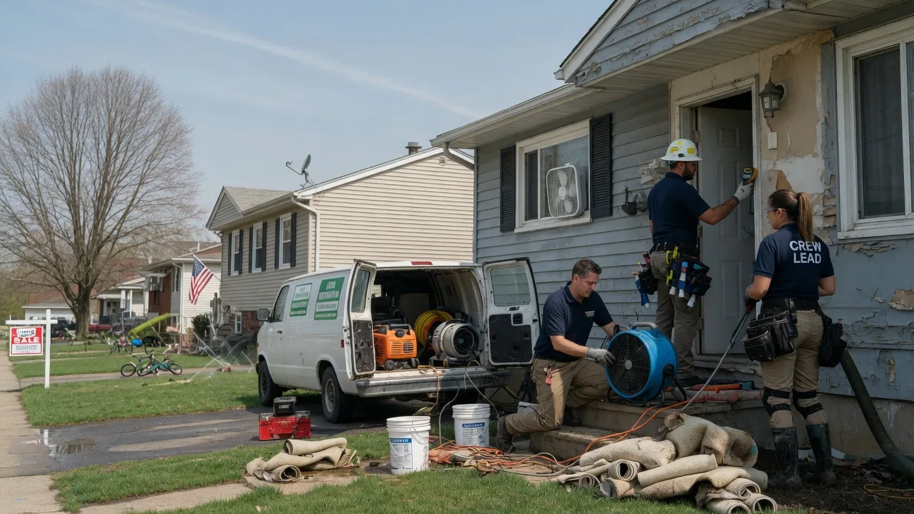 Flood Cleanup in Somerdale, NJ near me